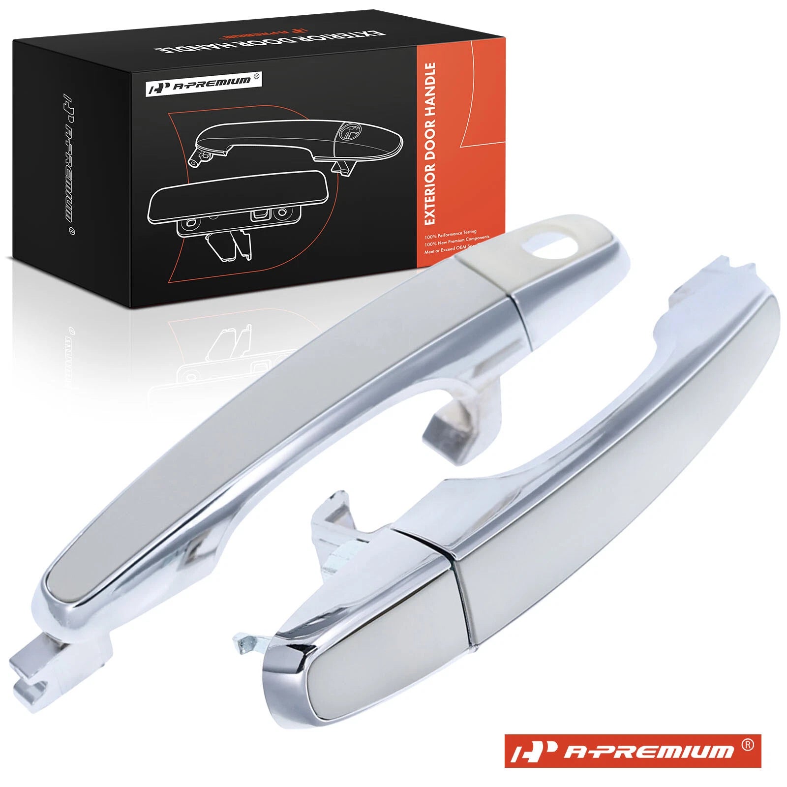 Front Exterior Door Handle for Pontiac G8 2008–2009 Sedan (4-Door)