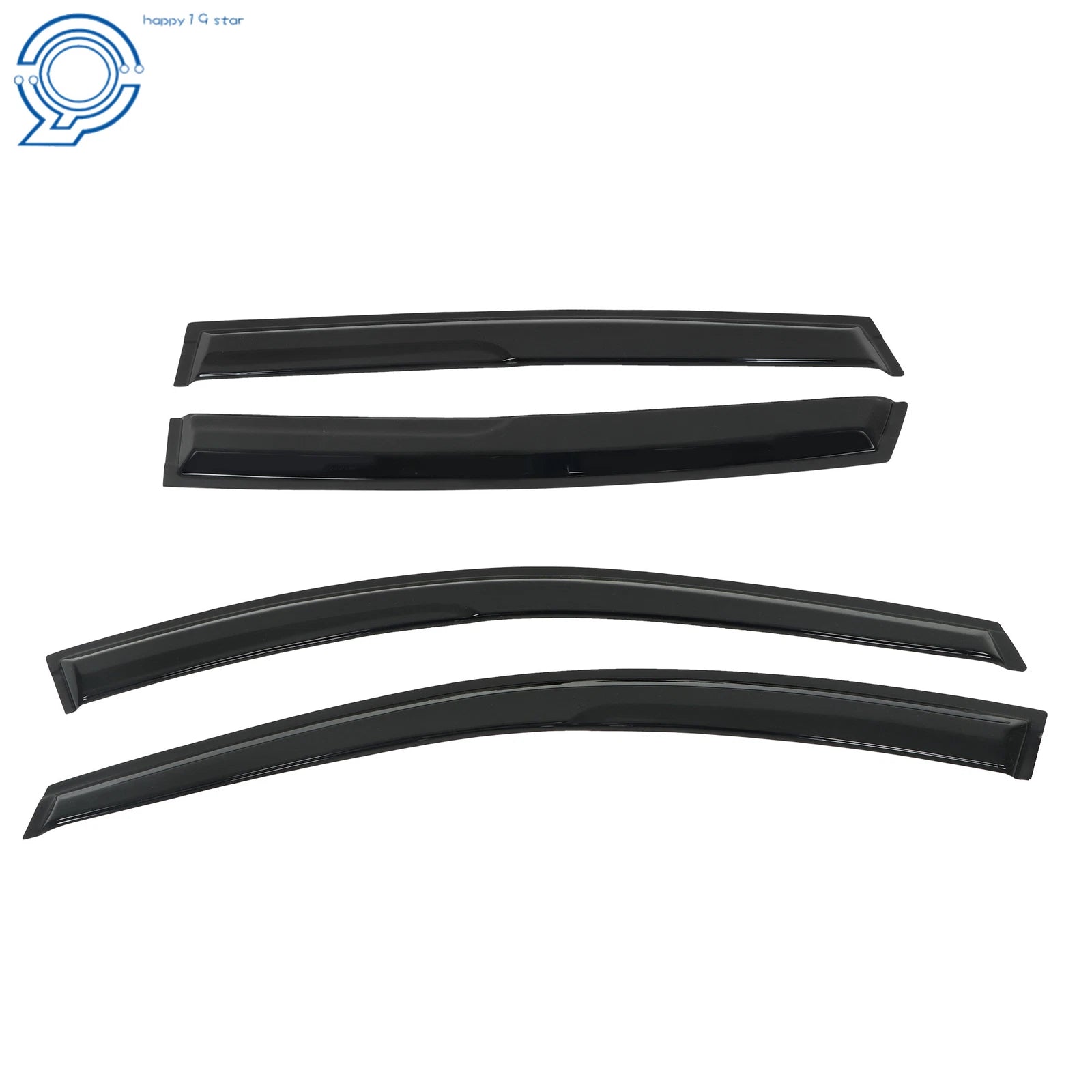 Set of 4 Window Visors for Honda CR-V (2007-2011)