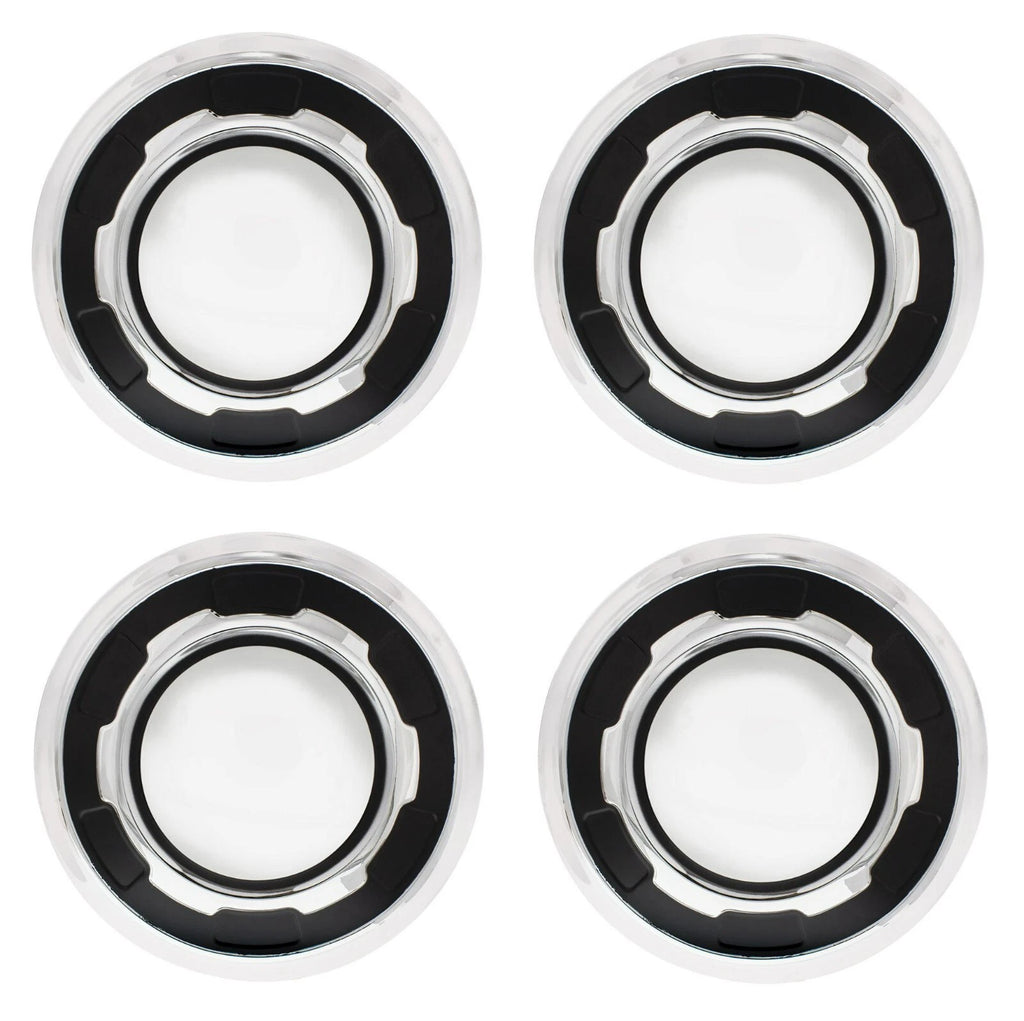 Dog Dish Hubcaps Set for 1978–1984 Ford F-250 F-350 Pickup 2WD