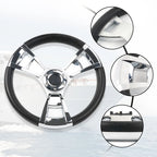 3-Spoke Steering Wheel for Yacht Speed Boat (13.5")