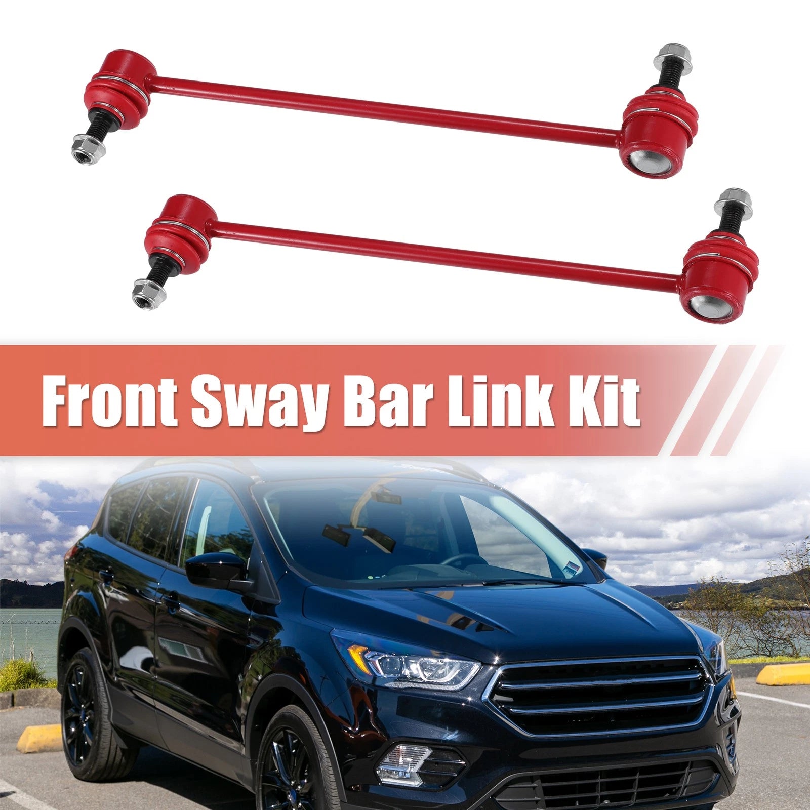 2pcs Front Sway Bar Links for Ford Escape (2005–2012) No.K80296