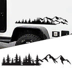 Car Tree Mountain Forest Vinyl Decal Sticker for Any Car