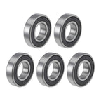 Set of 5 Ball Bearings 15x32x8mm Double Sealed Chrome Steel for Various Models