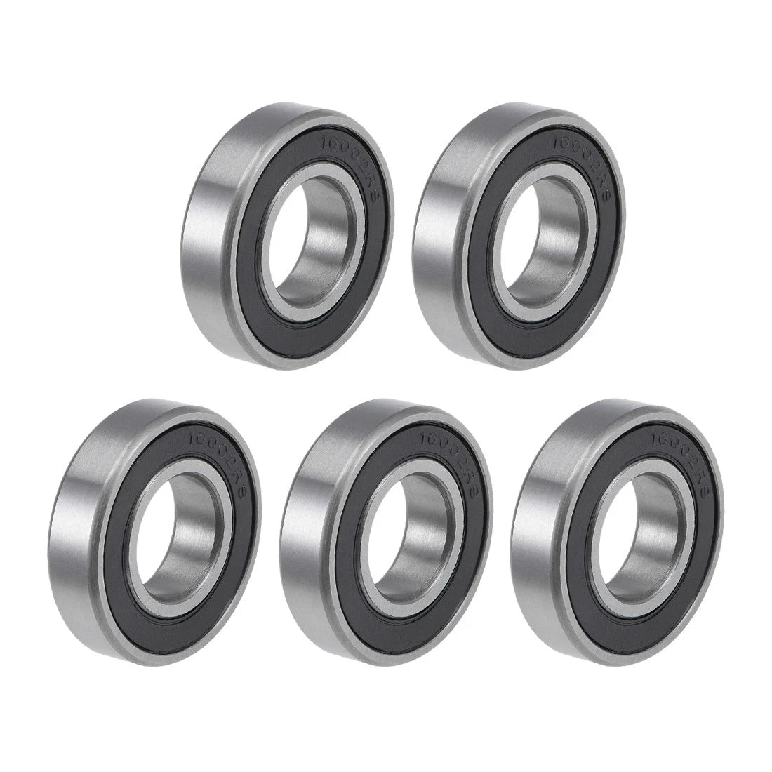 Set of 5 Ball Bearings 15x32x8mm Double Sealed Chrome Steel for Various Models
