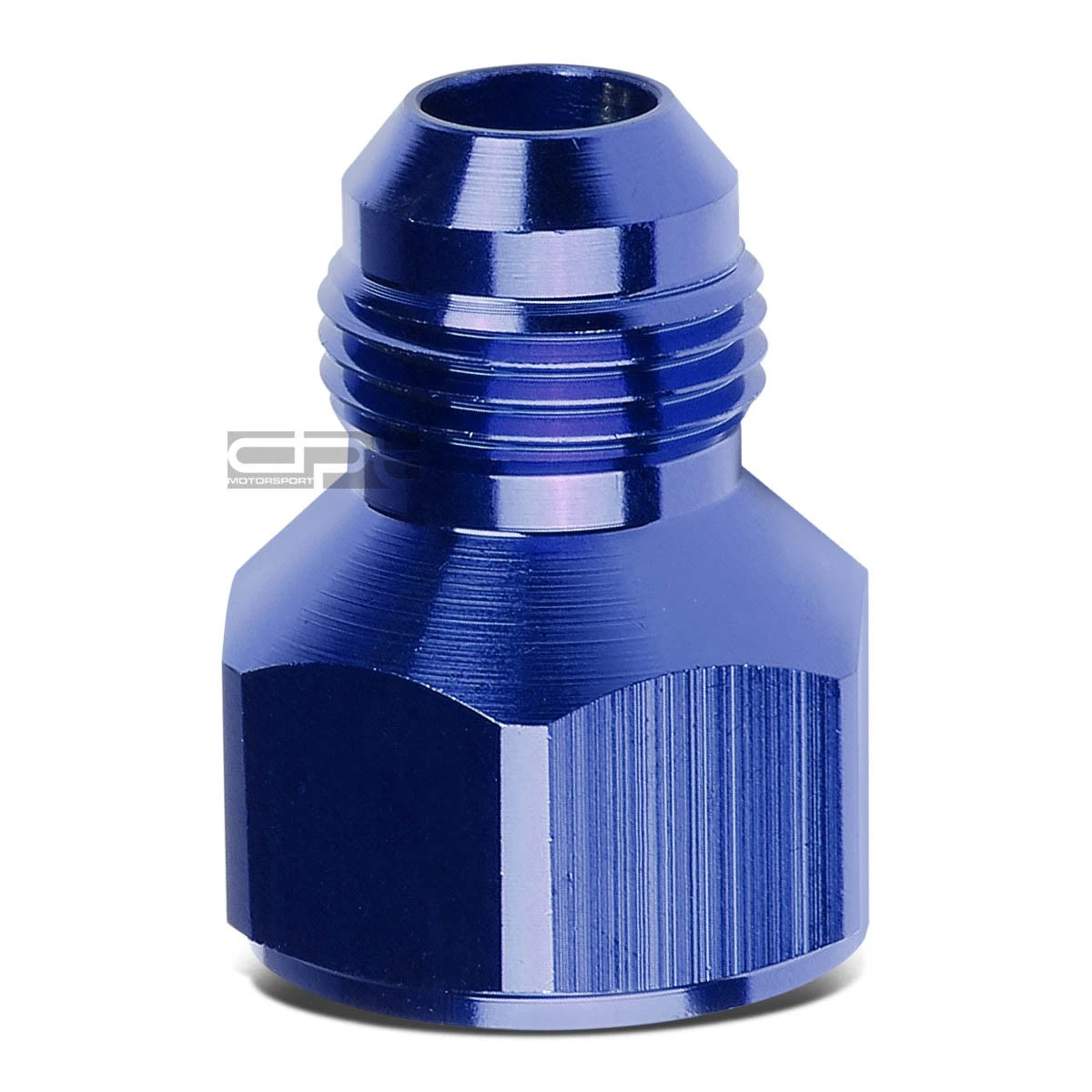 12AN to 10AN Blue Aluminum Anodized Fitting Adapter for