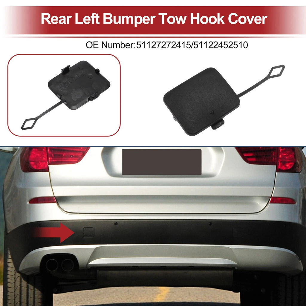 Tow Hook Cover Cap for BMW X3 xDrive28i (No. 51127272415)