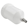 Paint Cup HVLP White Plastic for Sata Sprayer Jet Connector