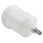 Paint Cup HVLP White Plastic for Sata Sprayer Jet Connector