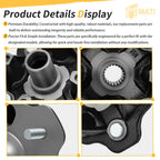 Front Wheel Hub for Suzuki Eiger 400 LTA400/LTF400 (2002–2007) 54110-38F20