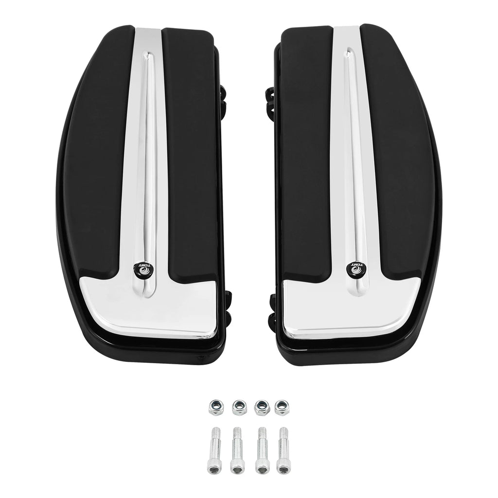 Driver Footboard Kit Footpegs Shifter Pegs for Harley Softail Fatboy (1986–2017)