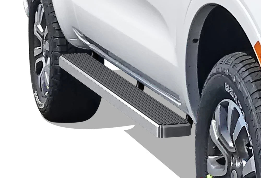 5in Stainless Steel Running Boards for Ford Ranger Super Cab (2019–2023)