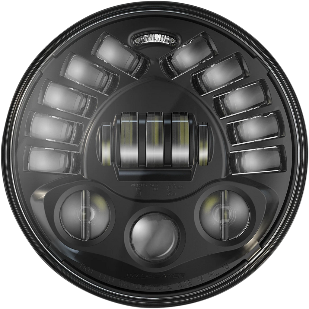 Adaptive Headlight for Custom Dynamics Pedestal Mount (Black)