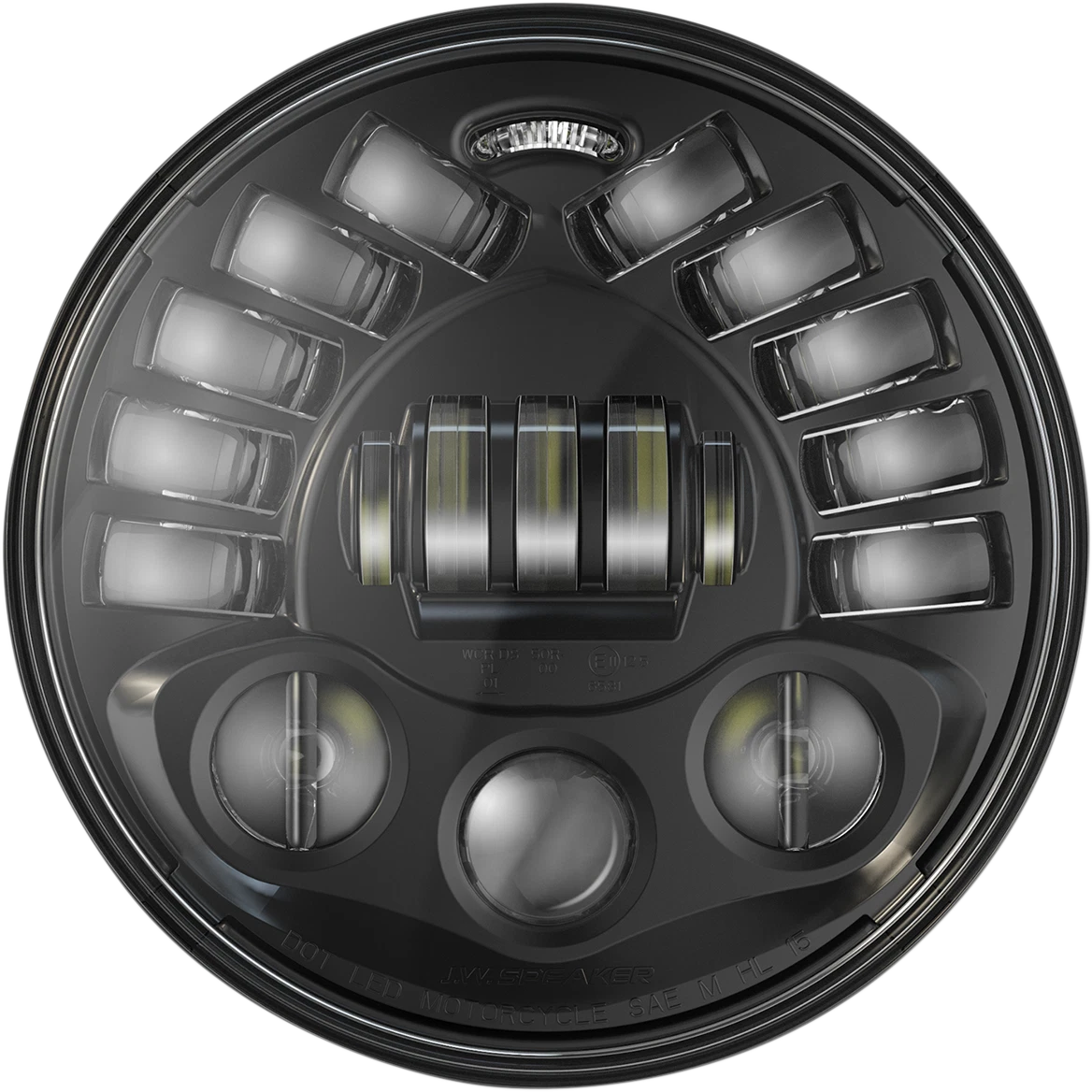 Adaptive Headlight for Custom Dynamics Pedestal Mount (Black)