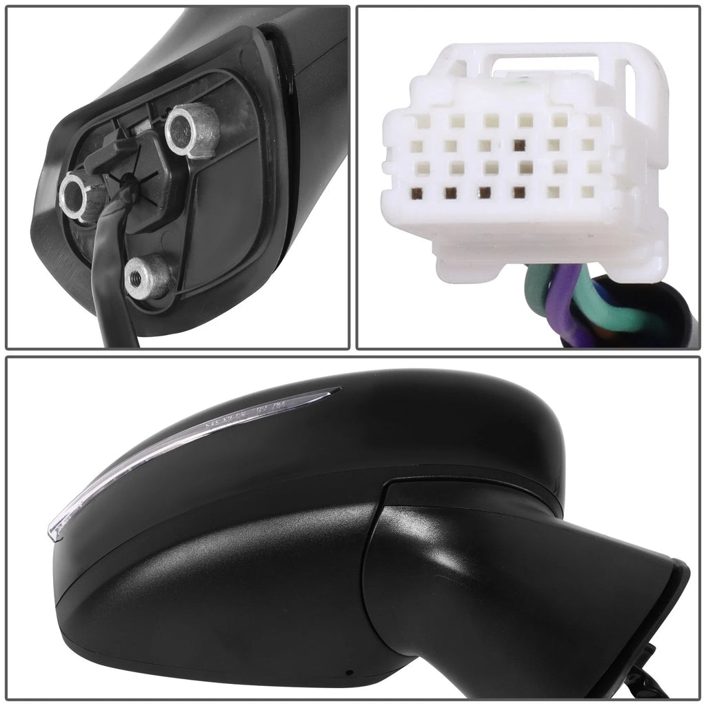 Passenger Right Side Door Mirror for Nissan Versa (2015–2019)