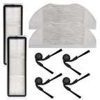 Robot Vacuum Kit Replacement Parts - Microfiber Mop Cloth & Brushes