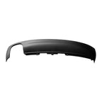 Replacement Black Textured Polypropylene Rear Lower Bumper Cover