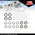 Set of 4 Trailer Bearing Kits for L44649/L44610 (2000)