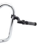 Diamond Arched FootPeg Kit for Harley Road King Sportster (1.25" Engine Guard)