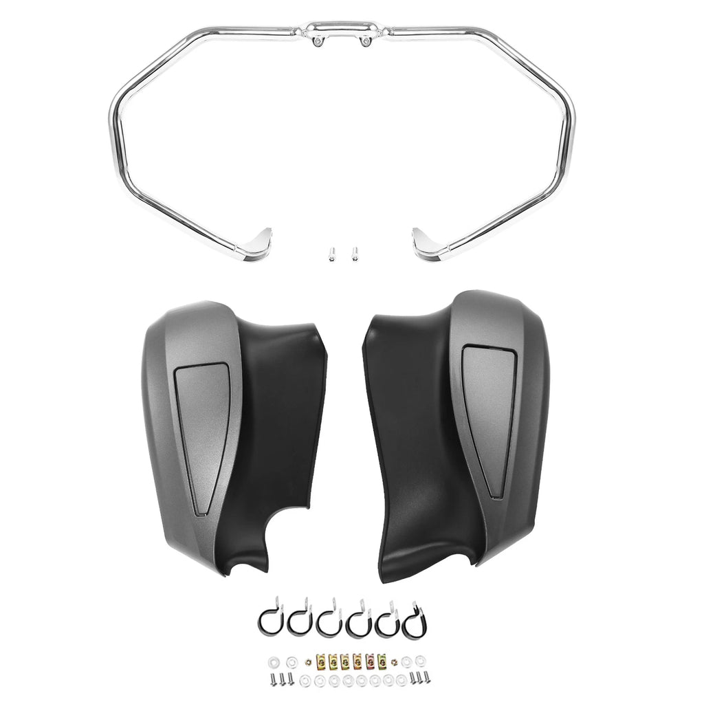 Engine Guard Crash Bar & Lower Vented Fairing for Indian Chieftain (2019–2025)