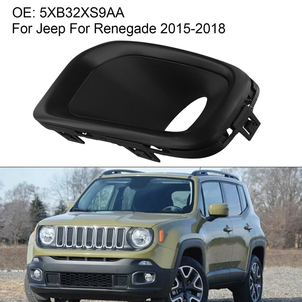 Front Left Fog Light Lamp Bezel Cover for Jeep Renegade (2015–2018)