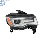 RH Headlight Assembly for Jeep Grand Cherokee (2019–2021) Chrome Xenon DRL