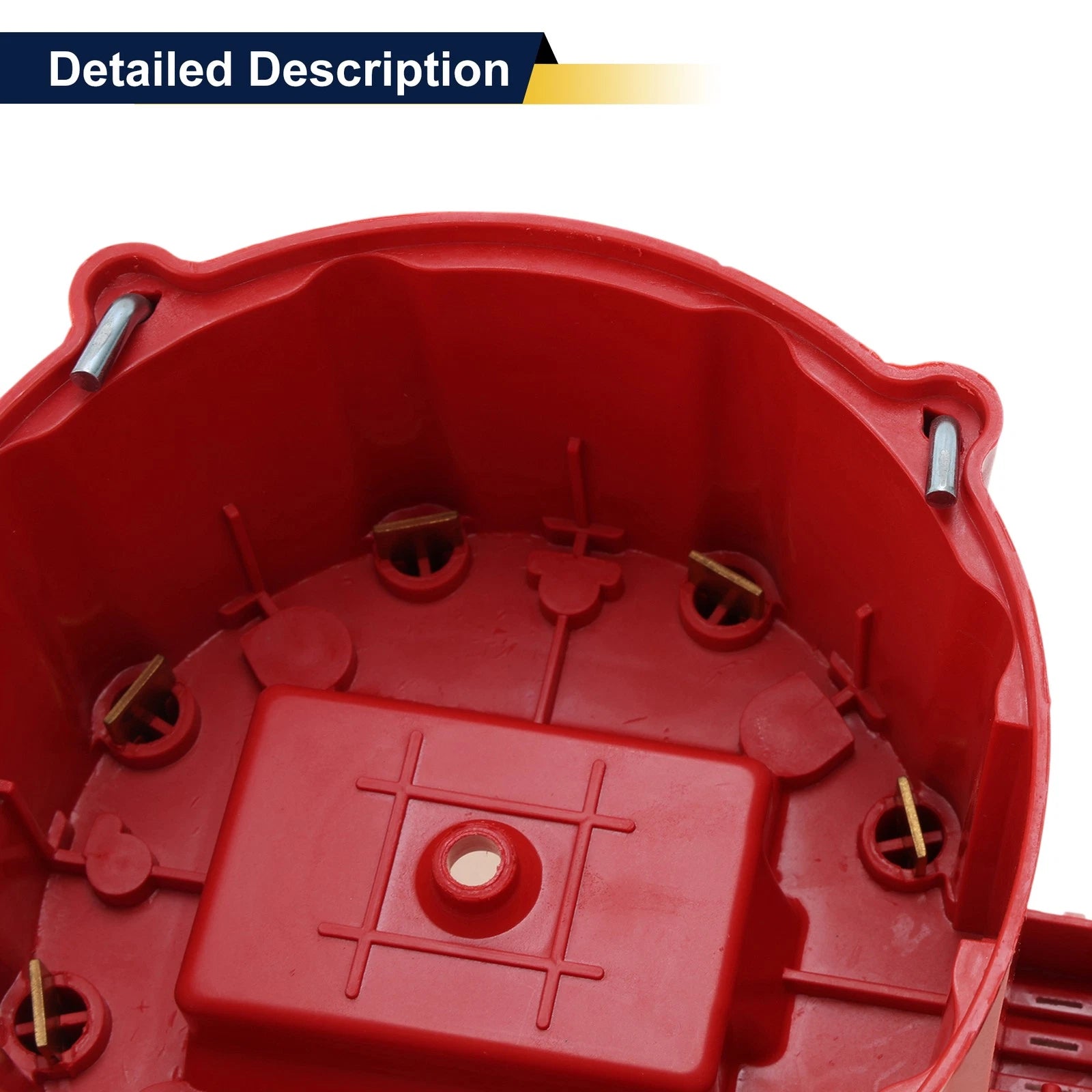 Ignition Distributor Cap Set for Chevy Ford 