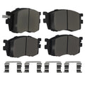 Front Ceramic Brake Pads Set for Hyundai Accent 2006-2011 L4 1.6L D1156 P-1156