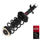Front Left Shock Absorber Strut Coil Spring for Ford Fiesta (2011–2013)