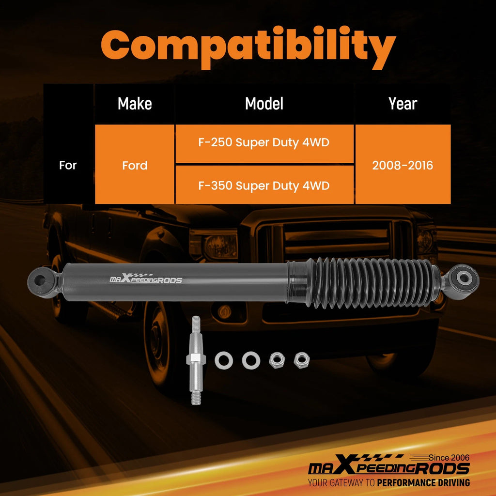 Steering Stabilizer for Ford F-250 F-350 Super Duty 4WD 2008–2016