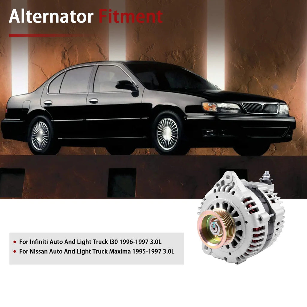 Alternator for Nissan Maxima Infiniti I30 (1995–1997)