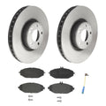 Brembo Front Brake Kit Rotors Low-Met Pad Sensor for MB W213 W205 (2017–2023)