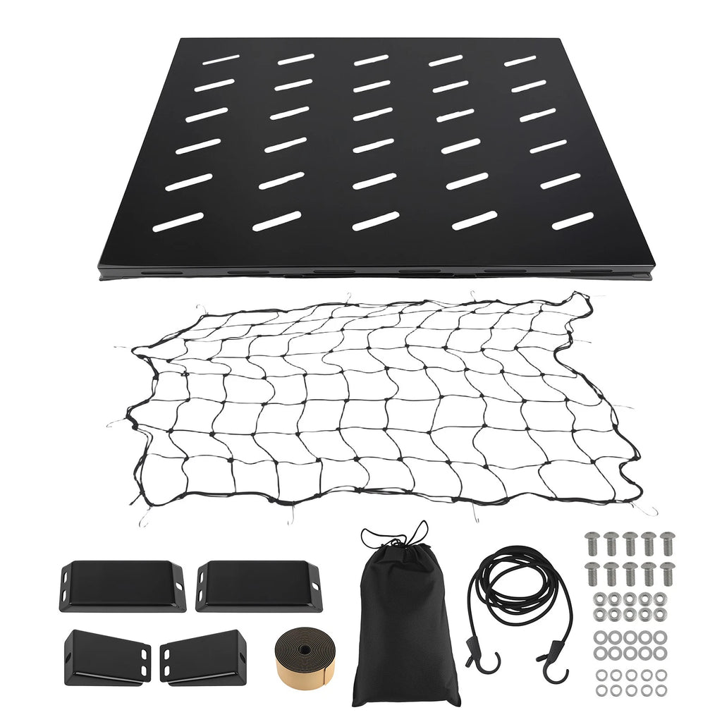 Rear Cargo Rack for Jeep Wrangler TJ (1997–2006) 300 lbs Capacity, Elastic Net