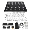 Rear Cargo Rack for Jeep Wrangler TJ (1997–2006) 300 lbs Capacity, Elastic Net