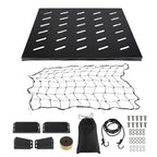 Rear Cargo Rack for Jeep Wrangler TJ (1997–2006) 300 lbs Capacity, Elastic Net