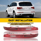 Lower Stop Tail Lamp Pair for Audi Q7 (2006–2015) LF & RH Rear Bumper Light