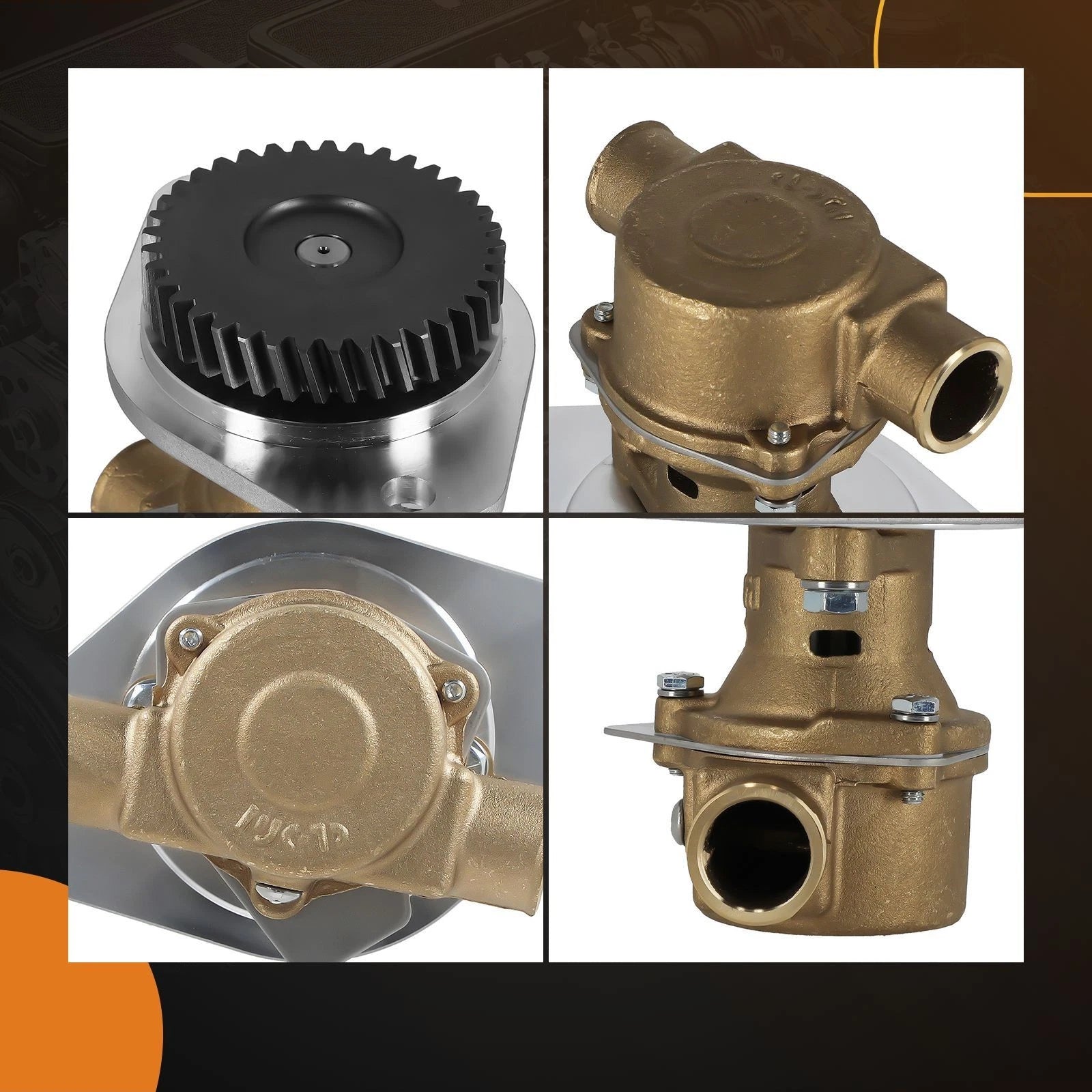 Coolant Pump for Cummins 4B 4BT3.9 6BT5.9 (Marine Diesel)