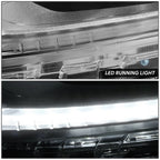 Driver Left Chrome/Amber Projector Headlight Lamp for Chevrolet Traverse (2018–2021)