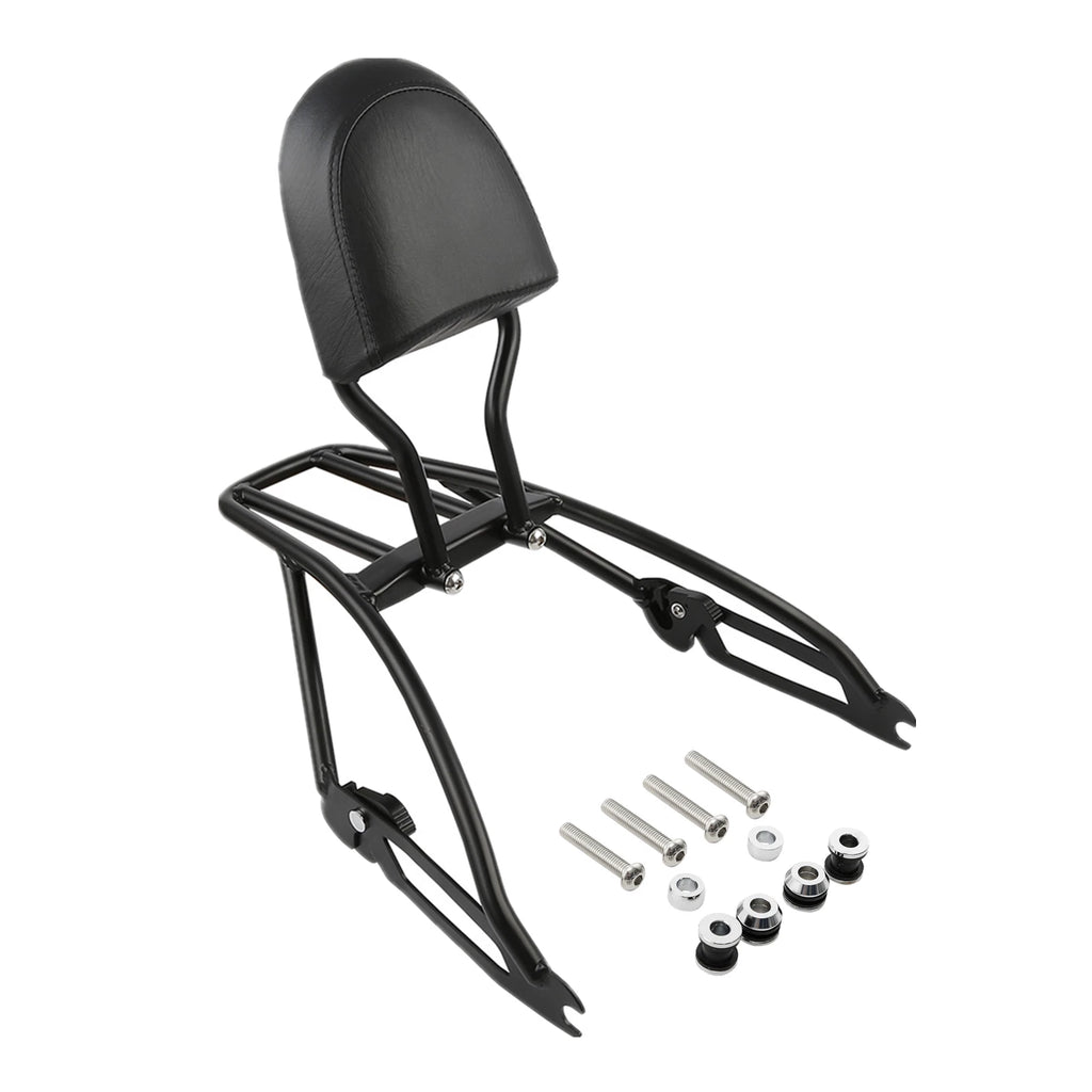 Luggage Rack Backrest Pad & Docking Hardware Kit for Harley Street 500 750 (2015–2020)