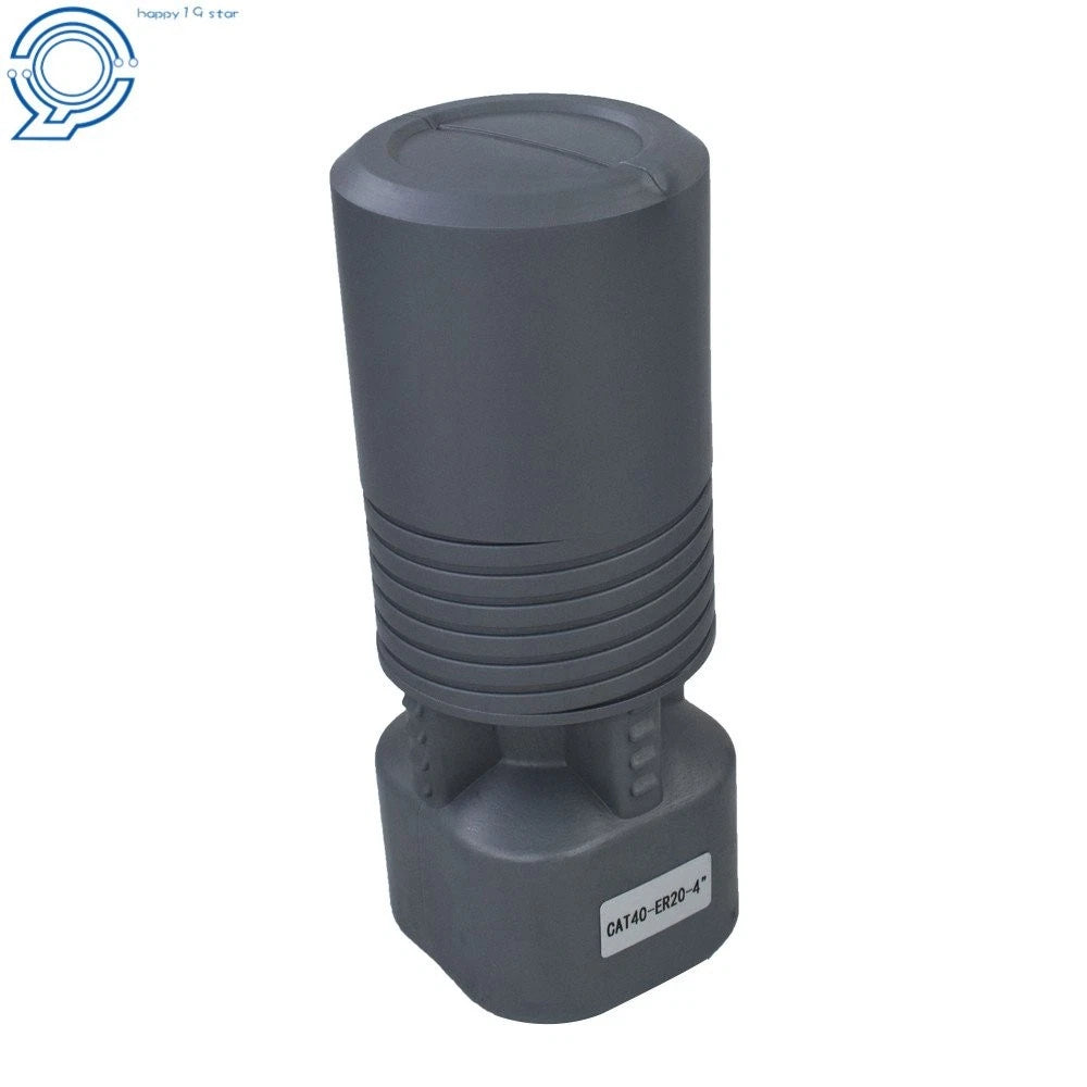 Set of 4 CAT40-ER20 Collet Chucks for Tool Holders (4" Long Gage Length)