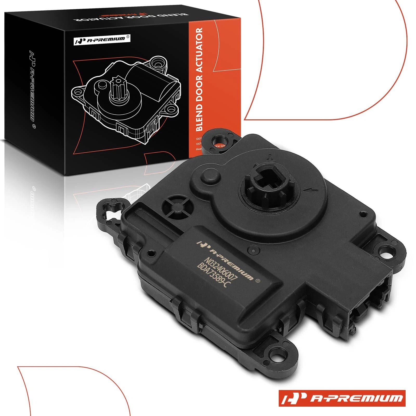 Blend Door Actuator for Ram 1500 2500 3500 4500 (2002–2023)