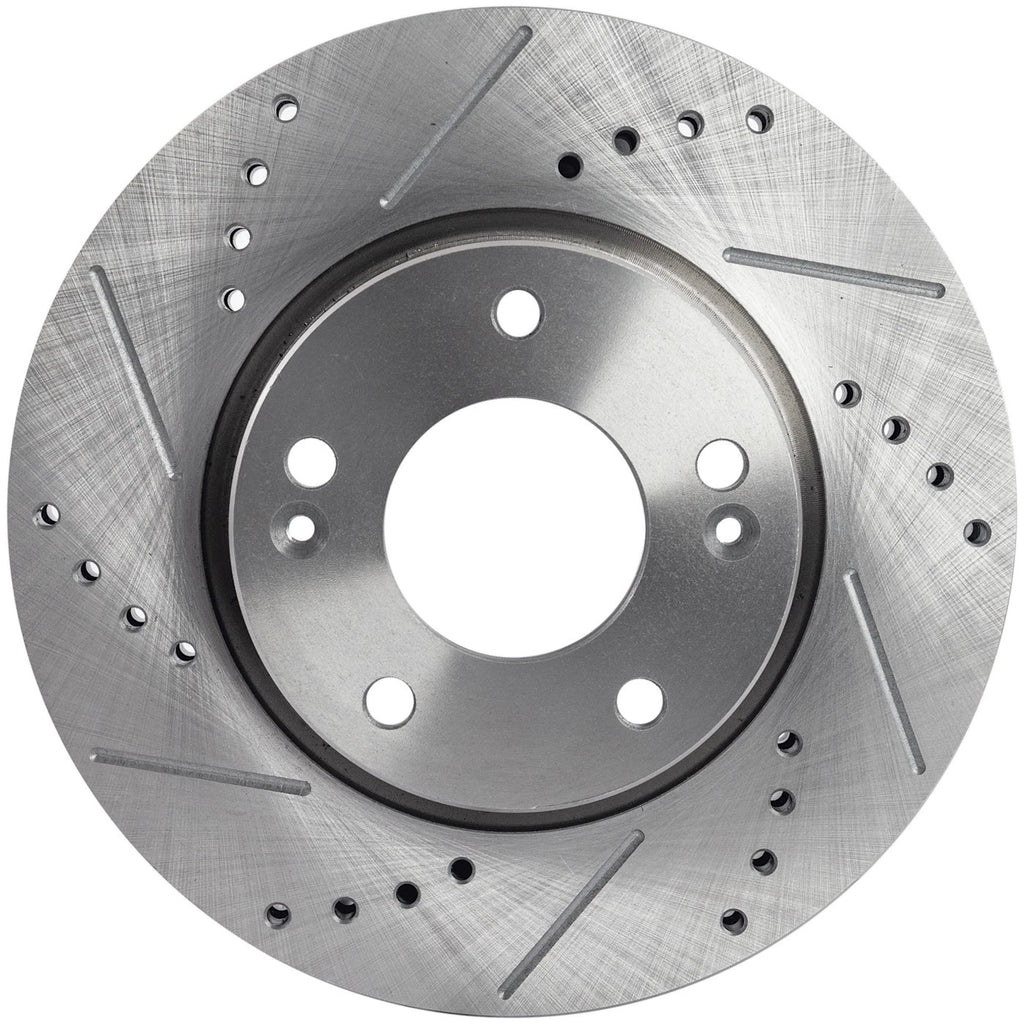 Brake Disc Rotors and Pads Kit for Hyundai Sonata (2010)