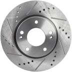 Brake Disc Rotors and Pads Kit for Hyundai Sonata (2010)