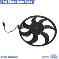 Right Engine Radiator Cooling Fan for VW Touareg Audi Q7 (2004–2010)
