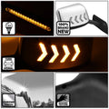 Set of 2 Arrow LED Sequential Signal Hood Mirrors for International MV HV LT (2018–2022)