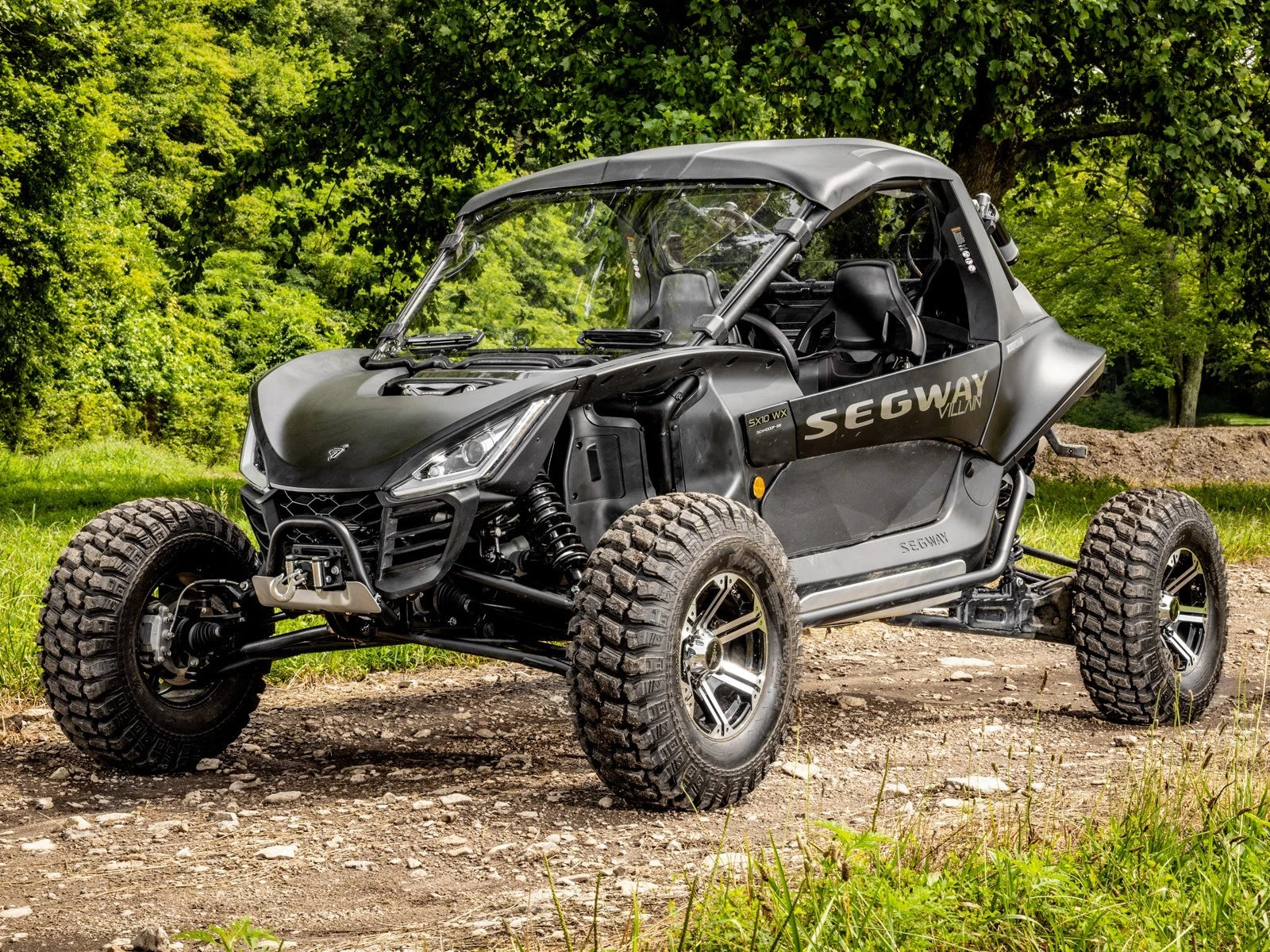 Vented Full Windshield for Segway Villian (2023–2023)