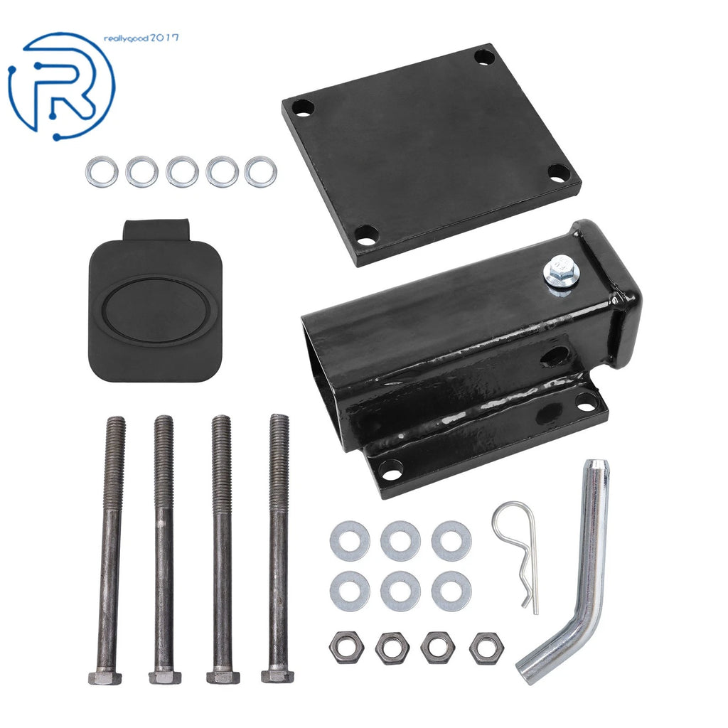 2 Inch Receiver Bracket for Square Bumper (4"-4.5")