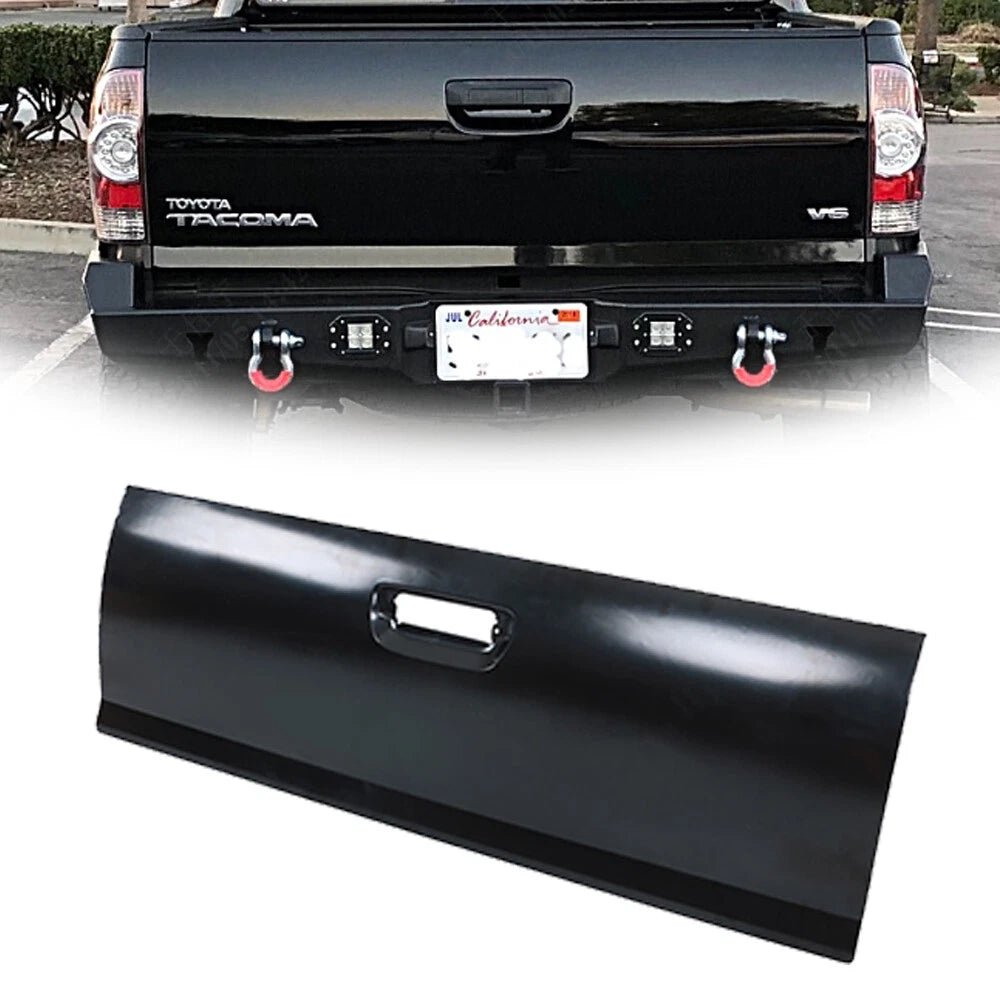Rear Steel Tailgate Shell for Toyota Tacoma (2005–2015) Black Primer