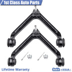 2X Front Upper Control Arms Kit for Dodge Durango Chrysler Aspen (2002–2009)