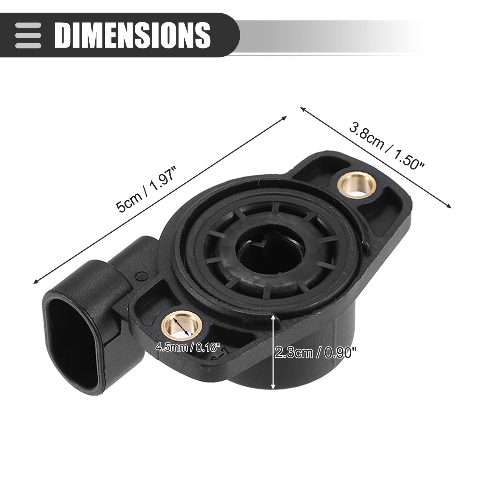 Throttle Position Sensor for Volkswagen Polo Classic (1996)