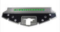 Carbon Fiber Front Header Plate w/Green CF Vinyl "CAMARO" Inlay for 16-20 Camaro